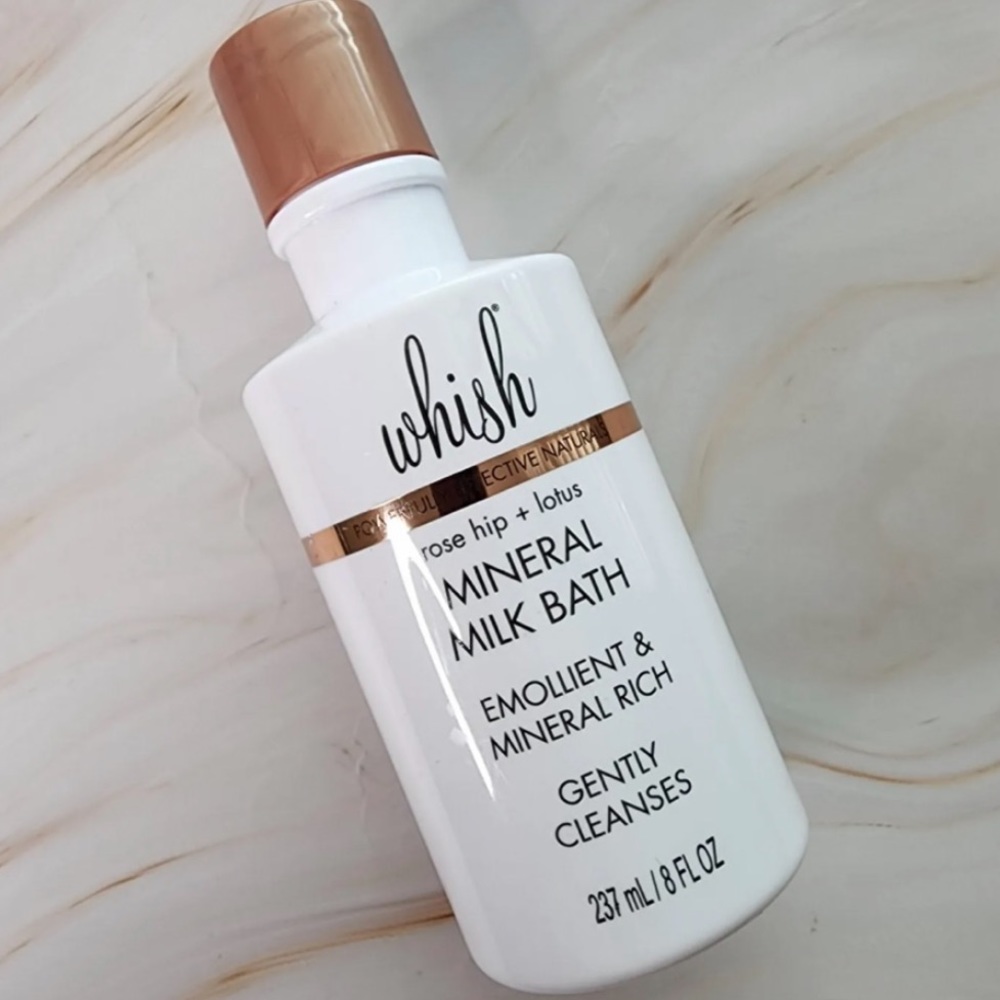 WHISH ROSE HIP LOTUS MINERAL MILK BATH